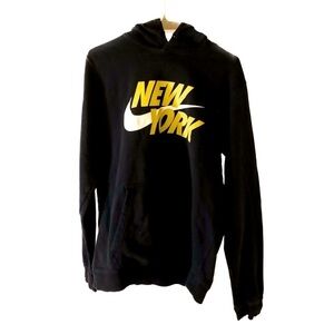 NIKE New  York Black Hoodie in Medium